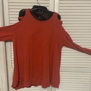 Joh Coral Shoulder Long Sleeve Top